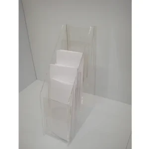 4"W x 8"H 5-Tier Brochure Holder