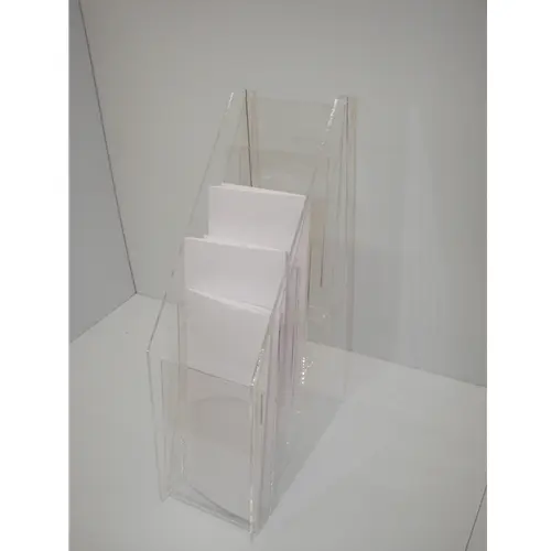 4"W x 8"H 5-Tier Brochure Holder