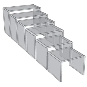 Acrylic Risers Set AR6316S