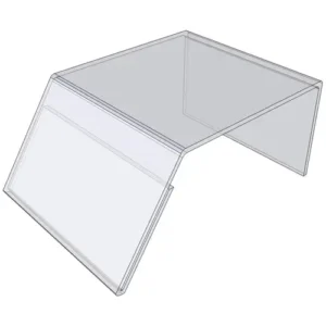 Acrylic Risers - 5″W x 3"H - 1/8" Acrylic