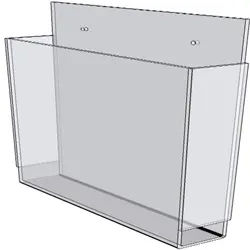 11" x 8.5" - (Landscape – 1-1/2″ Deep Pocket