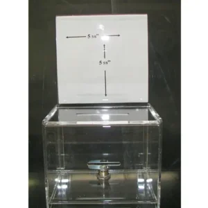 Donation Box 5.5″ X 5″ X 5″